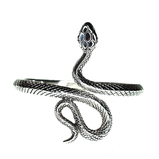Coiled snake bracelet