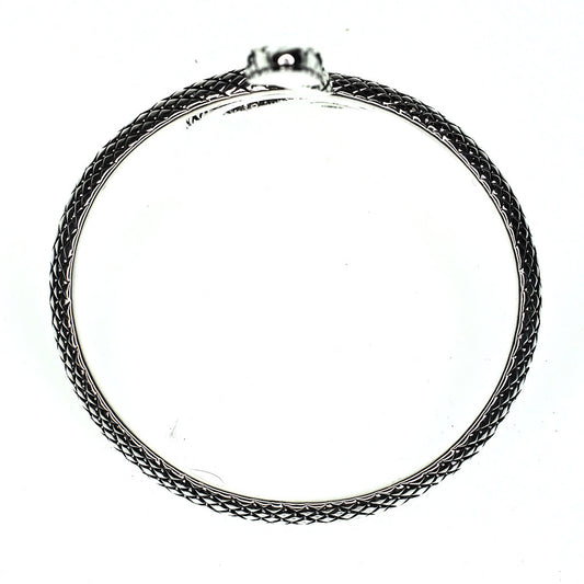 Coiled snake bracelet