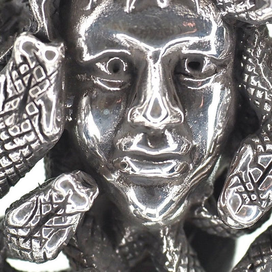 Sterling silver Medusa pendant