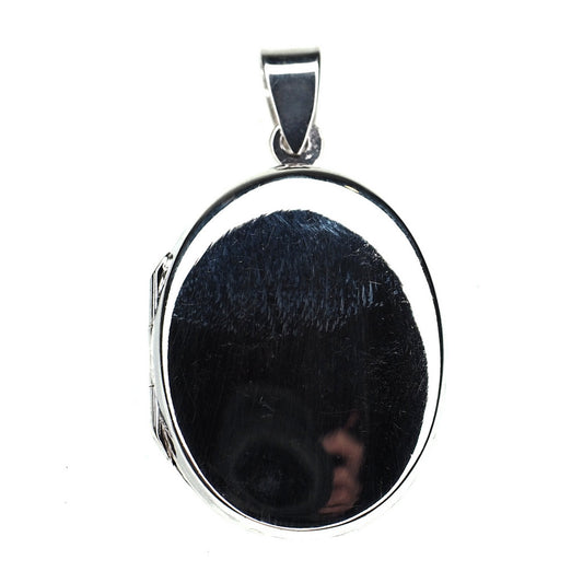 1 inch plain oval locket