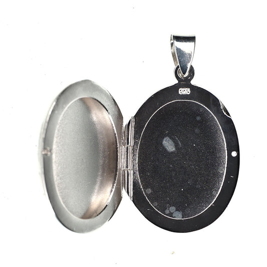 1 inch plain oval locket