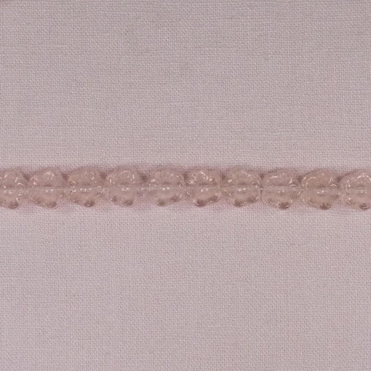 10 mm vintage Czech flower beads