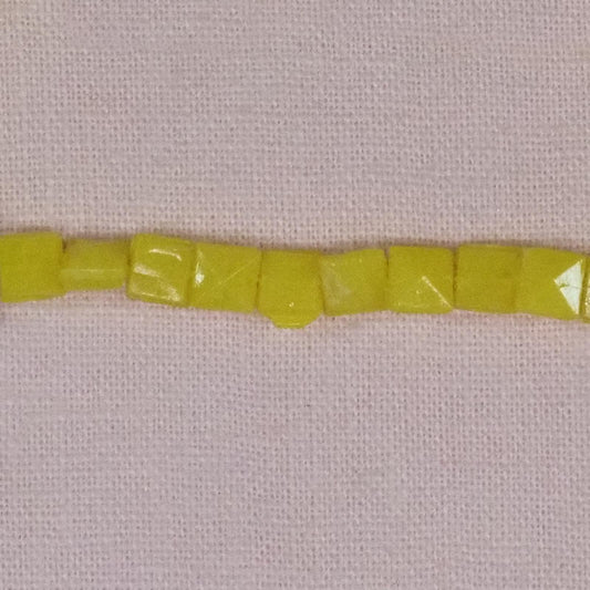 Vintage Czech tiny square beads