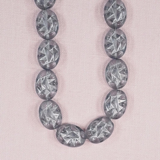 Clear incised lozenges