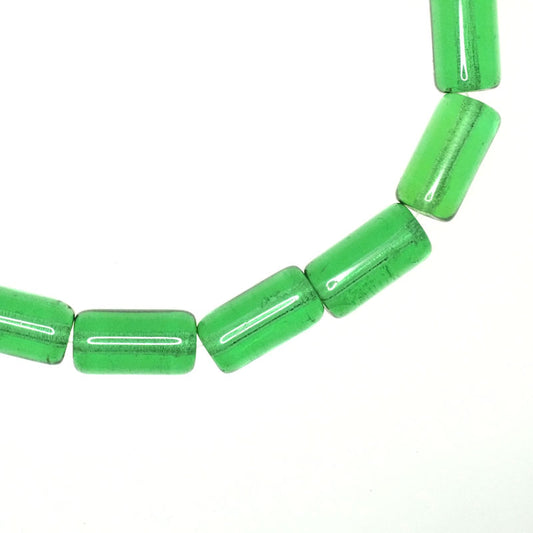 Vintage 20 mm green tubes