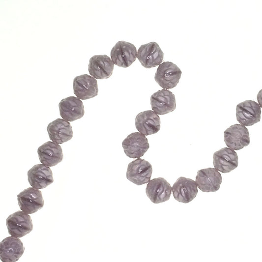 8 mm lilac round beads