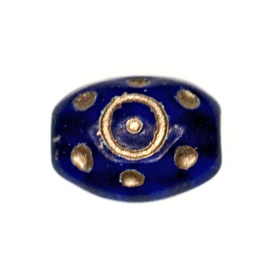 9 mm by 7 mm Czech glass eggs