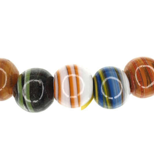 Hand-wound glass beads