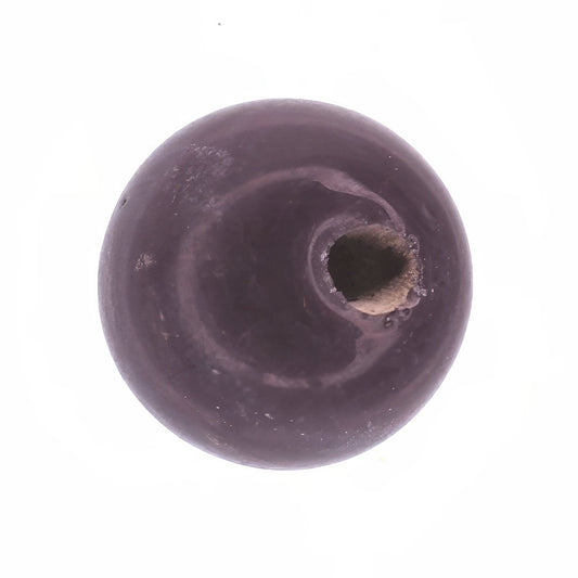 Lavender stripe bead