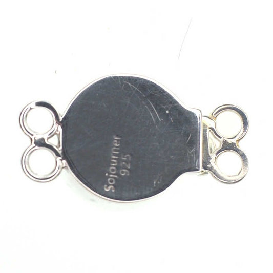 Swarovski cat's eye clasp