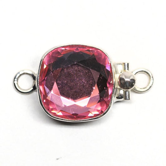 Light rose Swarovski clasp