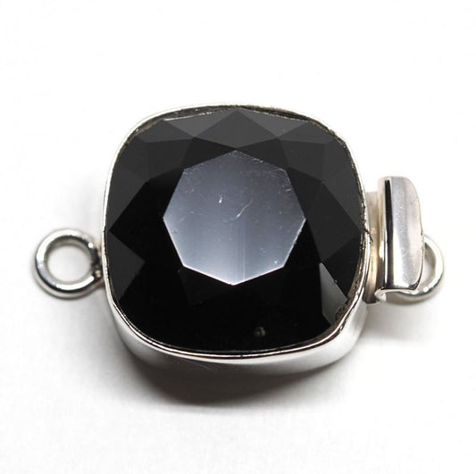 Jet Swarovski clasp