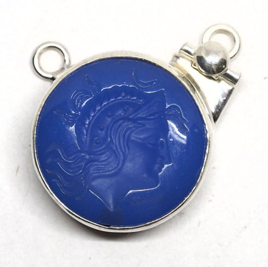 Roman warrior intaglio clasp