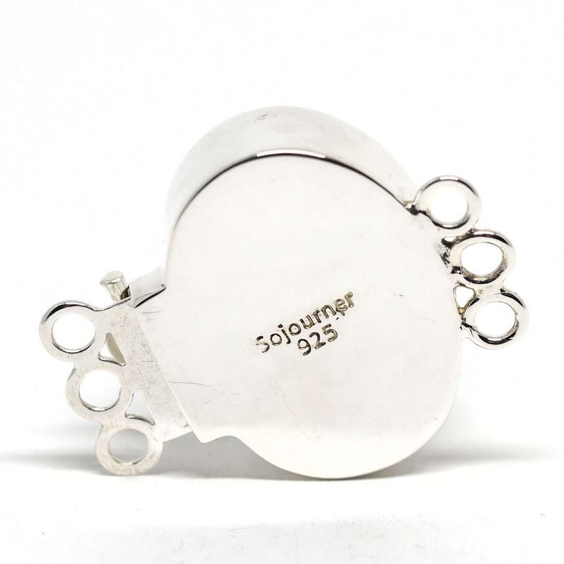 Faux turquoise clasp