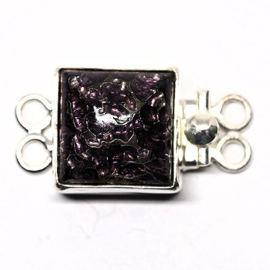 Purple fleck clasp