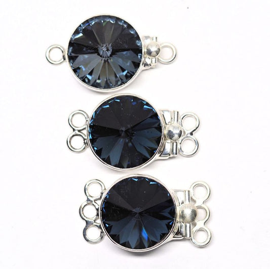 Large Swarovski Montana clasp