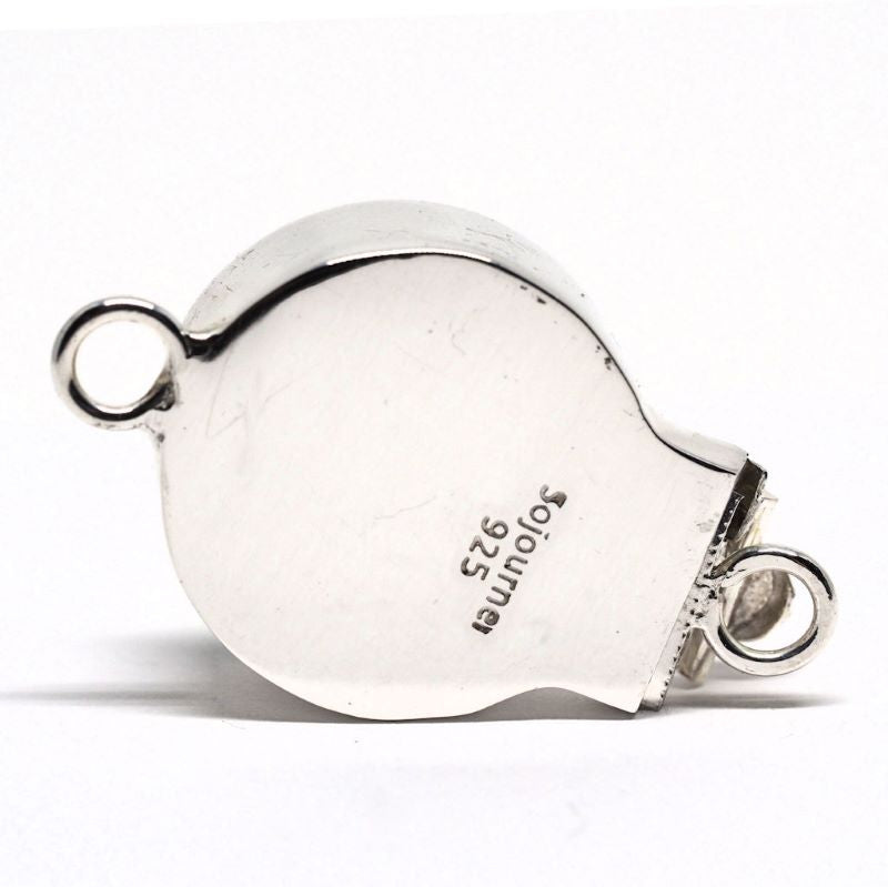 Gold sahara Swarovski round clasp