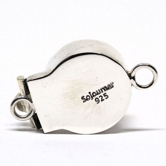 Topaz dentelles Swarovksi clasp