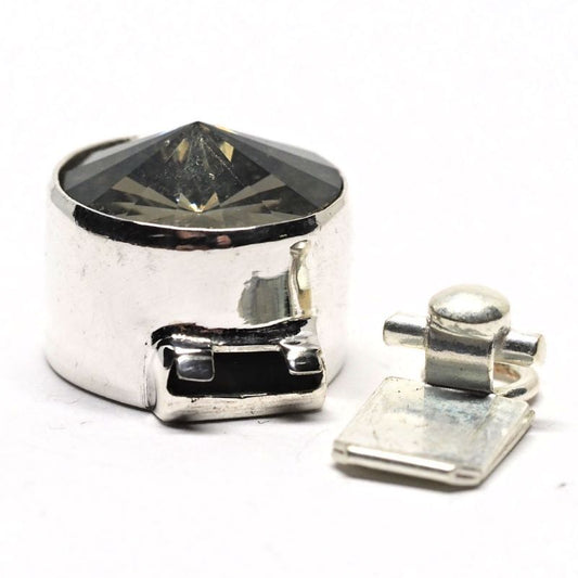 Swarovski black diamond clasp