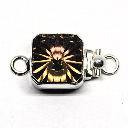 Gold tabac Swarovski clasp