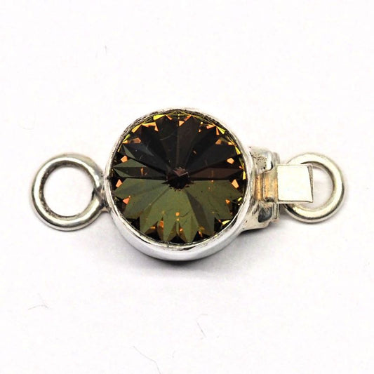 Swarovski tabac clasp