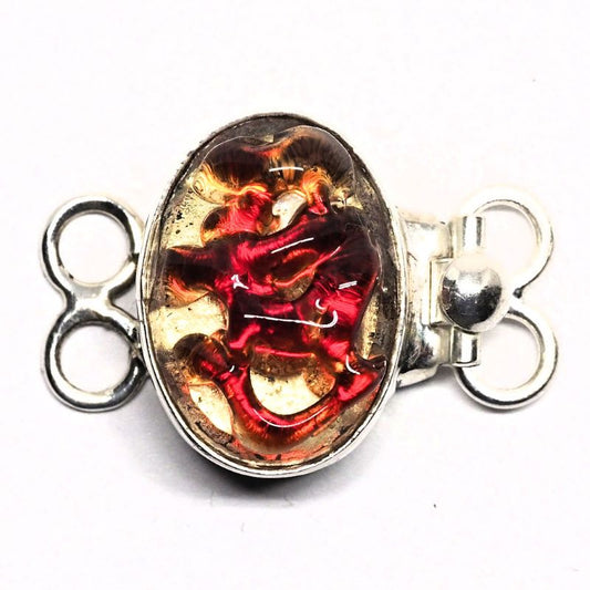 Red wine bracelet clasp