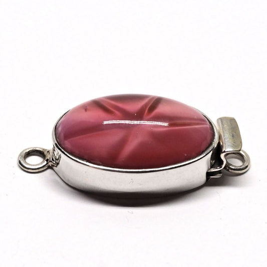 Pink starburst clasp