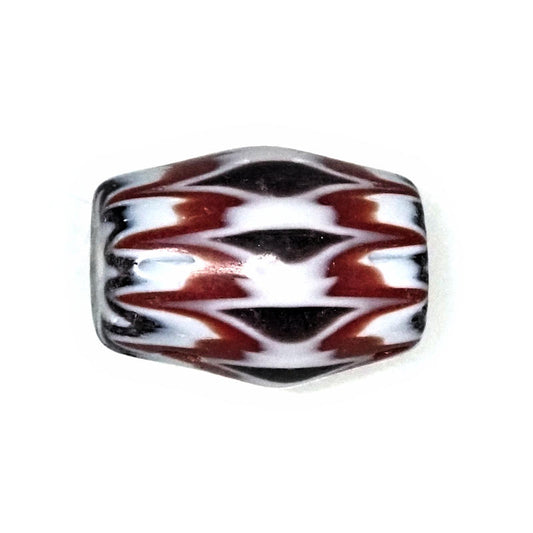 Black and red chevrons