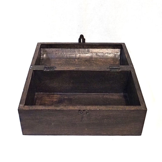 Carved Indian chest