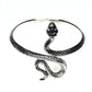 Coiled snake bracelet
