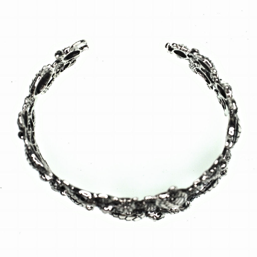 Teeming turtle cuff bracelet