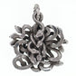 Sterling silver Medusa pendant