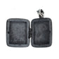 Square sterling silver Maltese cross locket