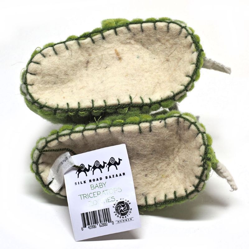 Triceratops bootie