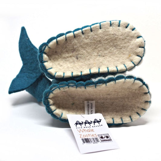 Whale booties