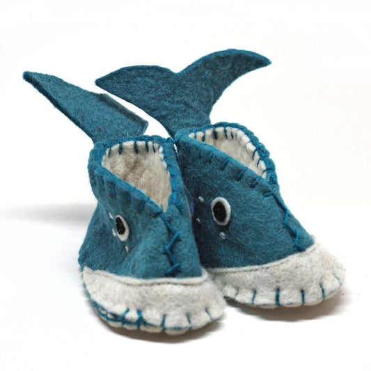 Whale booties