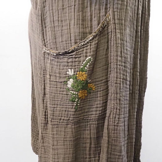 Olive cotton coat