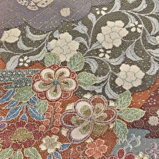 Birds and butterflies kimono