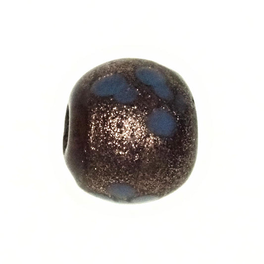 8 mm round glass lampwork beads