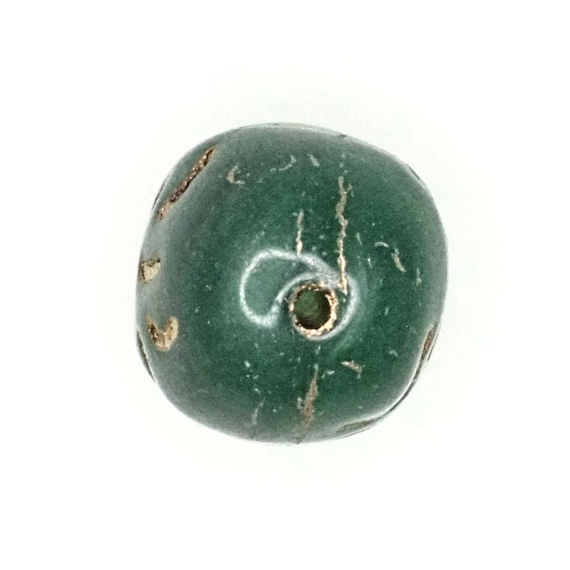 10 mm irregular round Czech glass beads