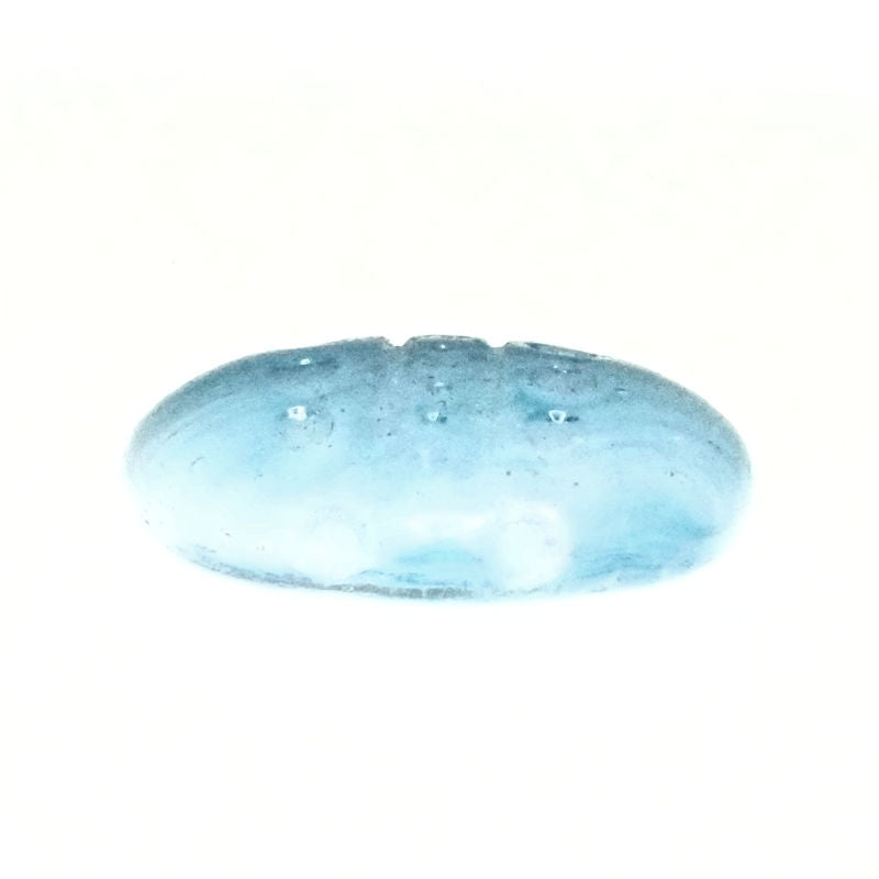 Flat-back two-hole beads
