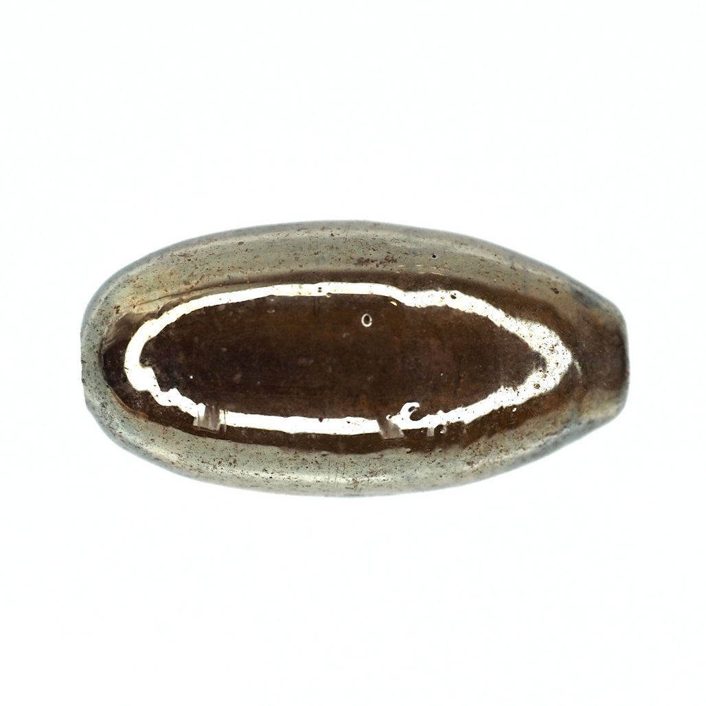 Metallic finish oval bead mix