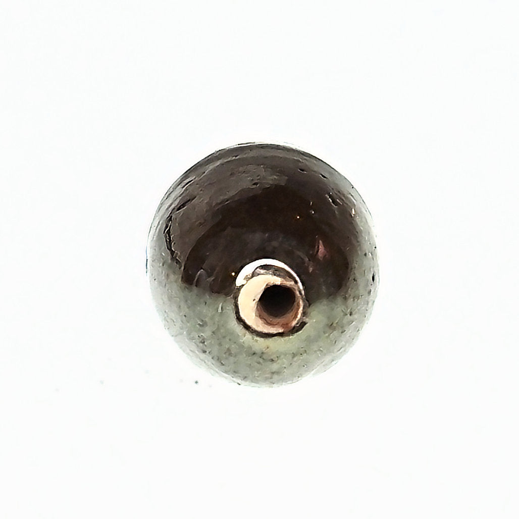 Metallic finish oval bead mix