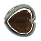 Metallic heart bead mix