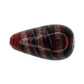 Red and gold teardrop beads