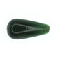 Green teardrop bead