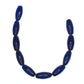 Cobalt blue tube beads
