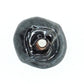 Gunmetal gray round bead