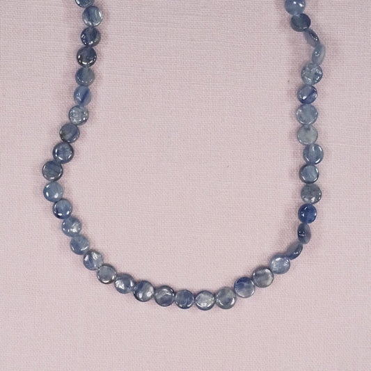 Kyanite 6 mm flat circles