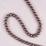 6 mm potato brown pearls